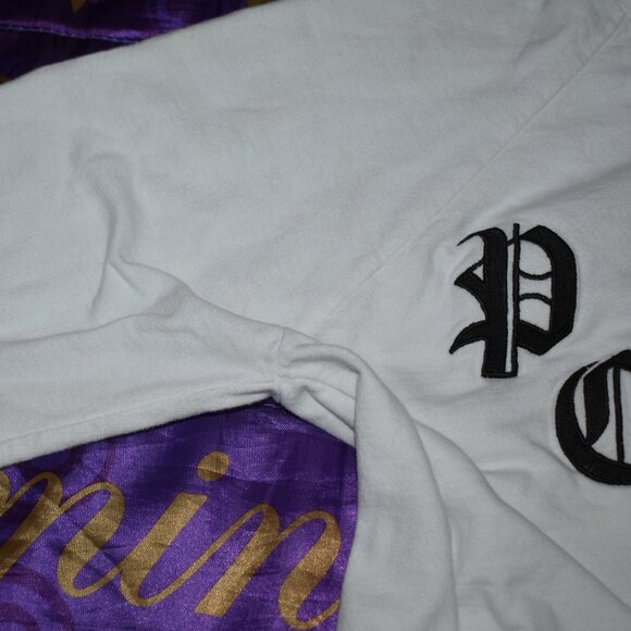 PUSSYCAT DOLLS DON'T CHA WISH HOT LIKE ME HOODIE size SMALL STAINED USED AS IS - Picture 10 of 16